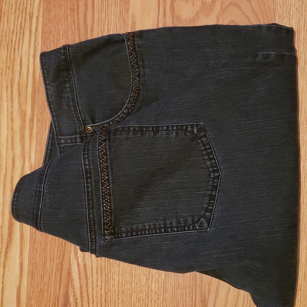 Jones New York Embellished Jeans